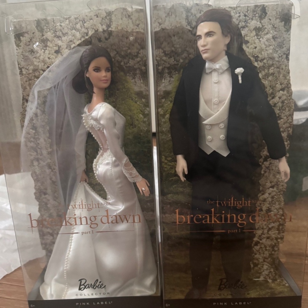 Twilight Barbie Bella and Edward